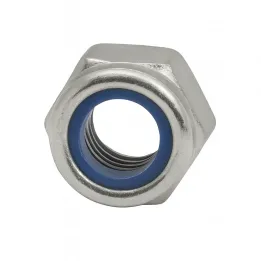 3 ecrou frein bague nylon din 985 classe 8 zingue. vue