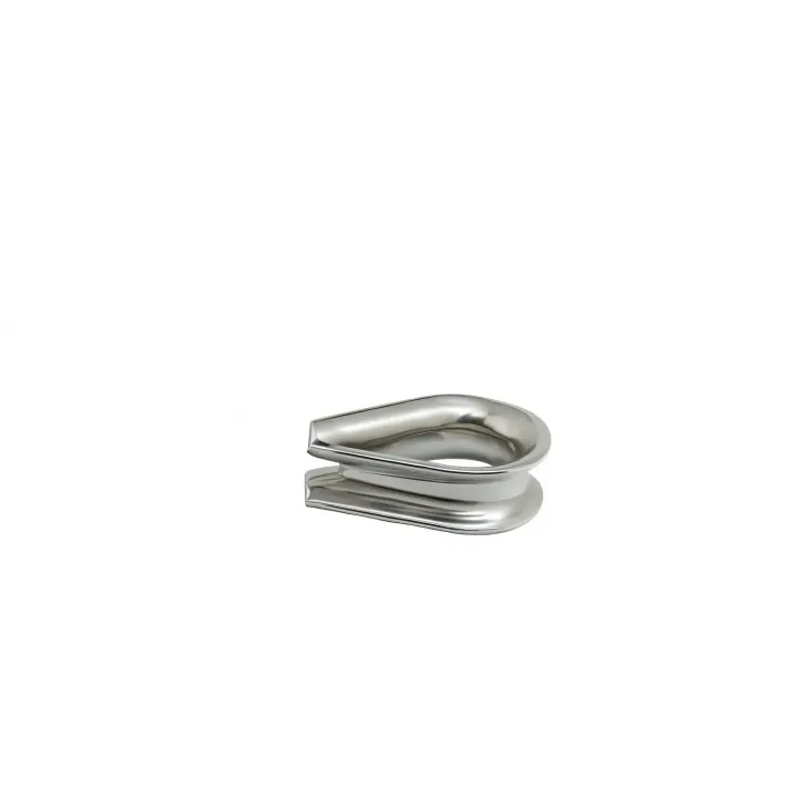 2 Cosse coeur Inox A4 vue