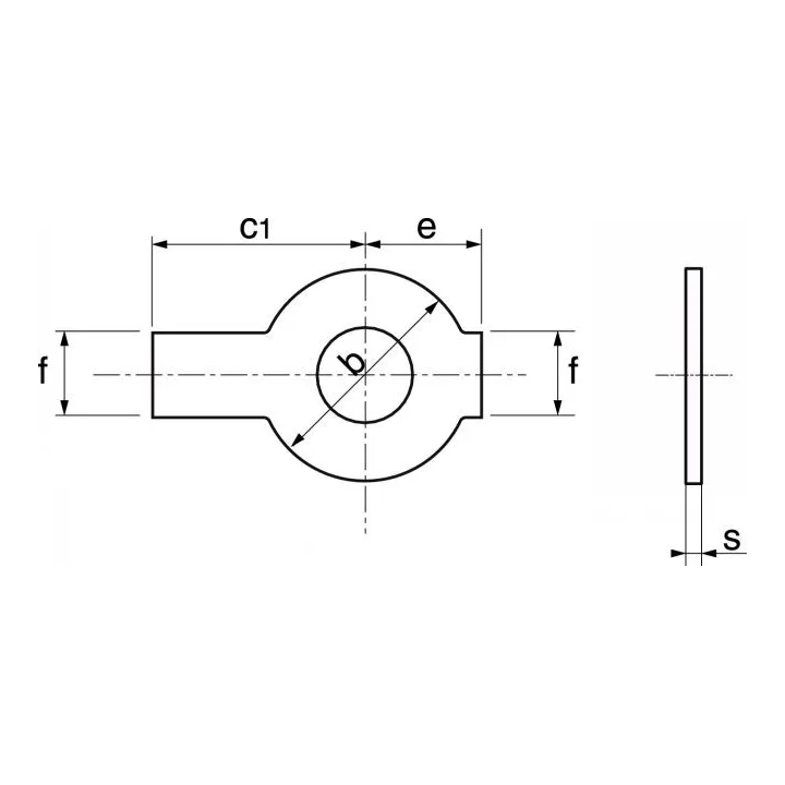 frein ecrou droit aileron inox a2 nfe 25540 62521 dmod1