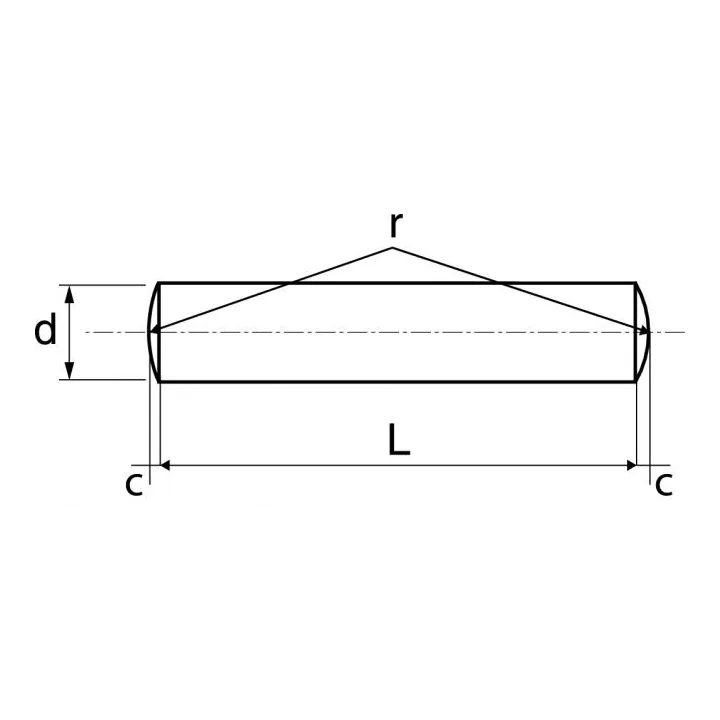 goupille cylindrique inox a1 din 7 iso 2338 62703 dmod1