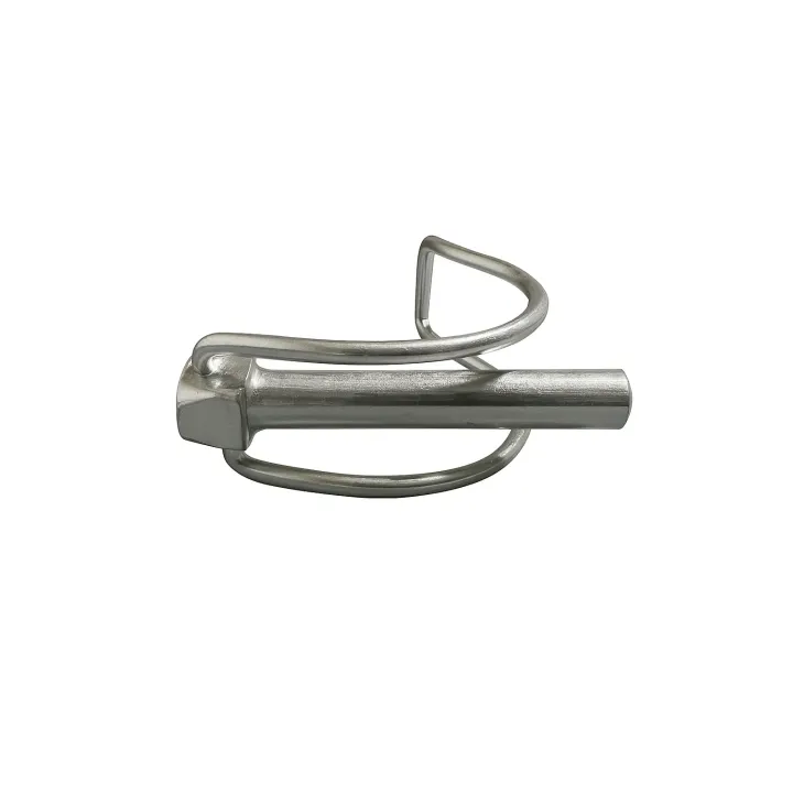 2 Goupilles clips pour tubes Acier zingue vue