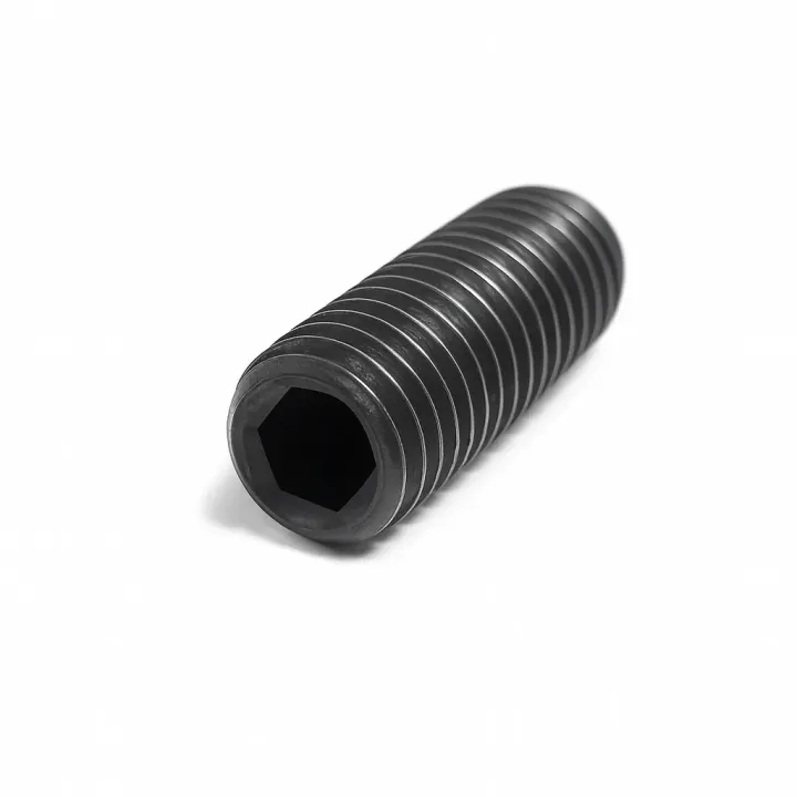 1 Vis sans six pans creux STHC DIN 916 Bout cuvette Acier 45H brut. vue