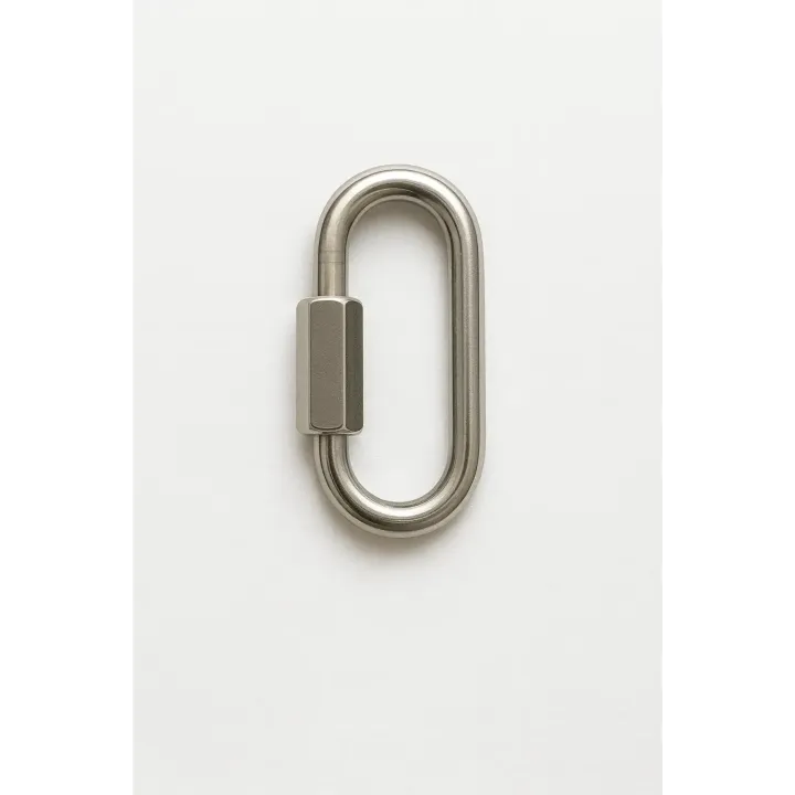 1 Maillon rapide Inox A4 vue ferme