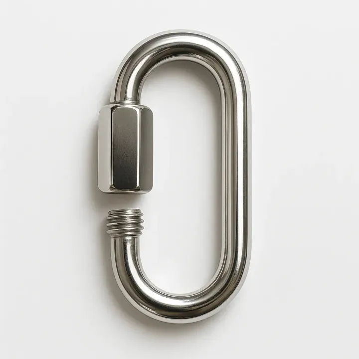 4 Maillon rapide Inox A4 vue ouvert