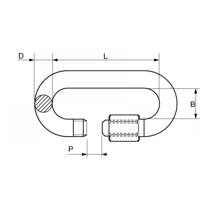 maillon rapide inox a4 64745 dmod1