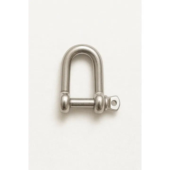 1 Manille droite forgee Inox A4 vue