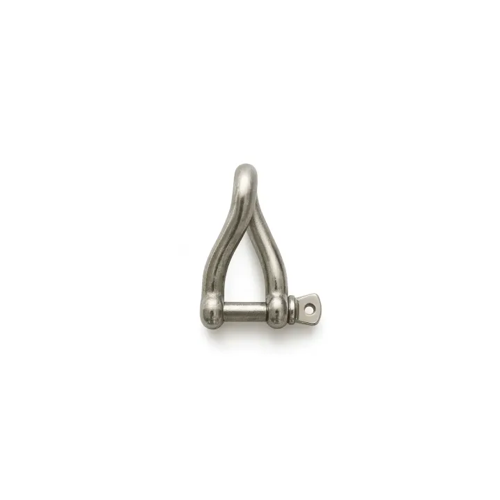 1 Manille torse forgee Inox A4 vue