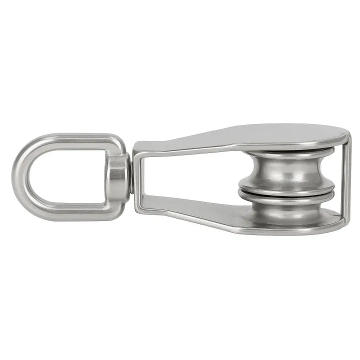 2 Poulie double Inox A2 vue