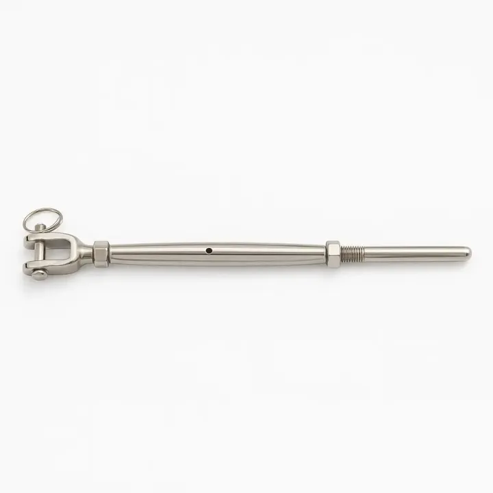 2 Ridoir chape fixe soudee avec embout sertir Inox A4 vue