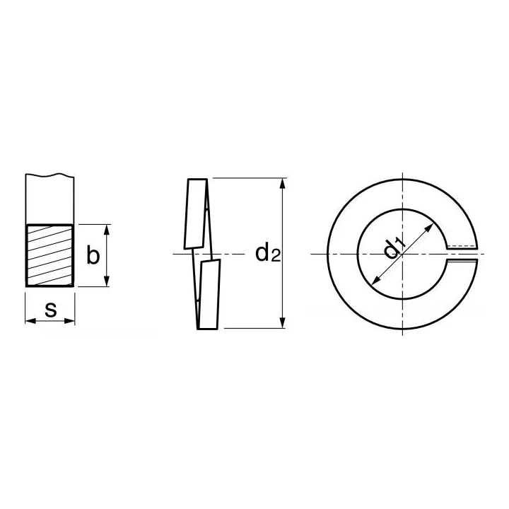 rondelle elastique grower inox a1 din 127 b 62512 dmod1