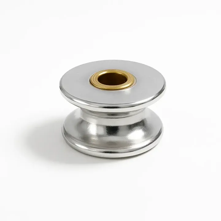 2 Roue de poulie Inox A4 vue