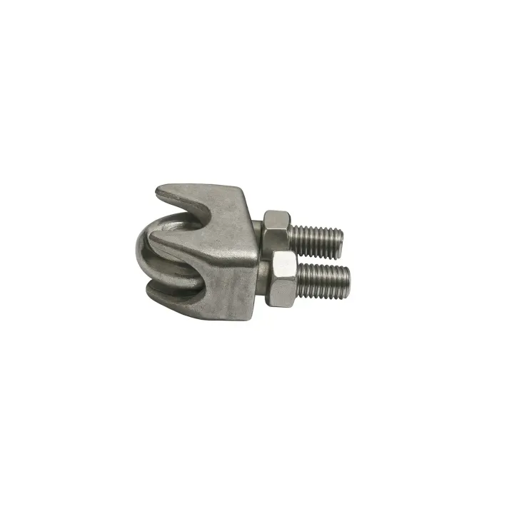 2 Serre cable etrier Inox A4 vue