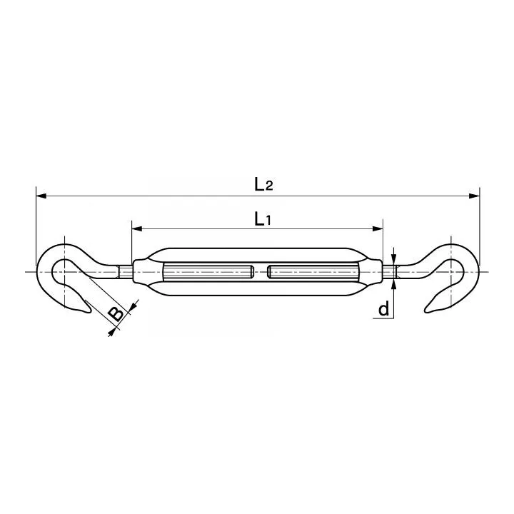 tendeur crochet crochet inox a4 64934 dmod1