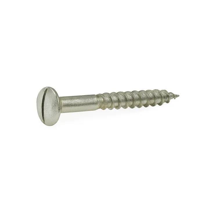 1 Vis bois ronde fendue vue