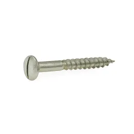 1 Vis bois ronde fendue vue