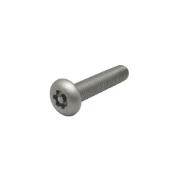 1 Vis metaux inviolables bombee 6 lobes+teton Inox A2 vue