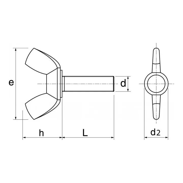 vis oreille forme americaine inox a2 62218 dmod1