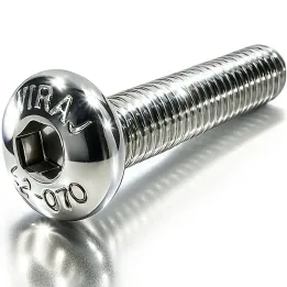 1 Vis bombee six pans creux BHC ISO 7380 Inox A2 vue