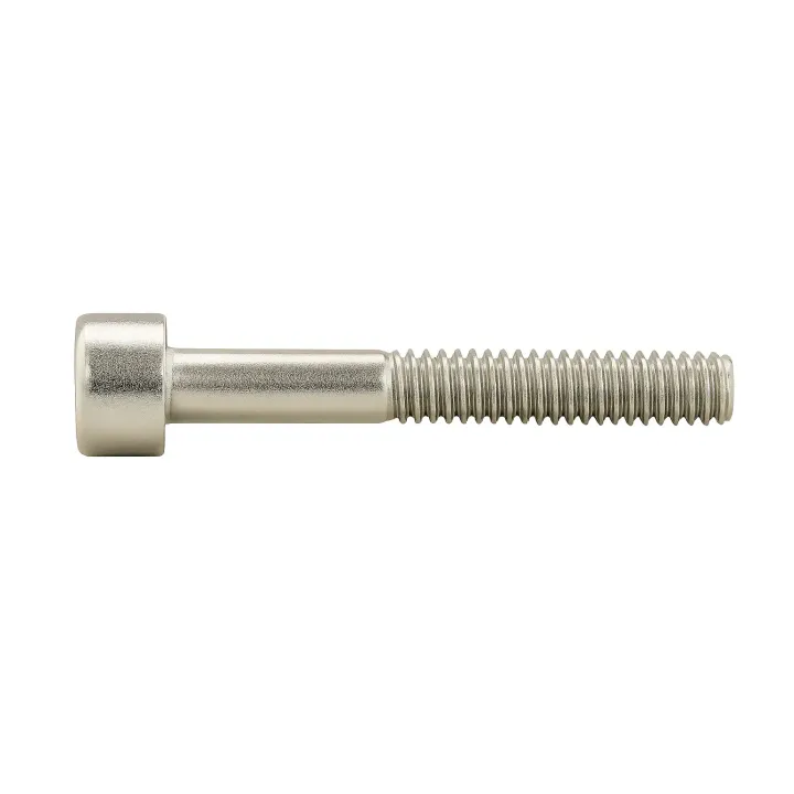 2 Vis cylindrique six pans creux CHC DIN 912 Inox A2. vue