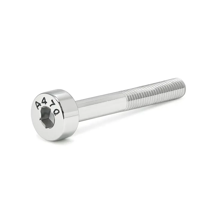1 Vis cylindrique six pans creux CHC DIN 912 Inox A4. vue