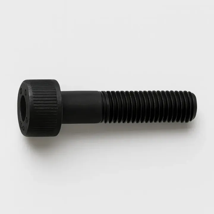 2 Vis cylindrique six pans creux CHC DIN 912 Filetage Partiel Classe 12.9 brut vue