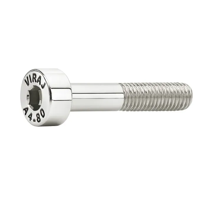 1 Vis cylindrique six pans creux CHC DIN 912 Inox A4 80. vue