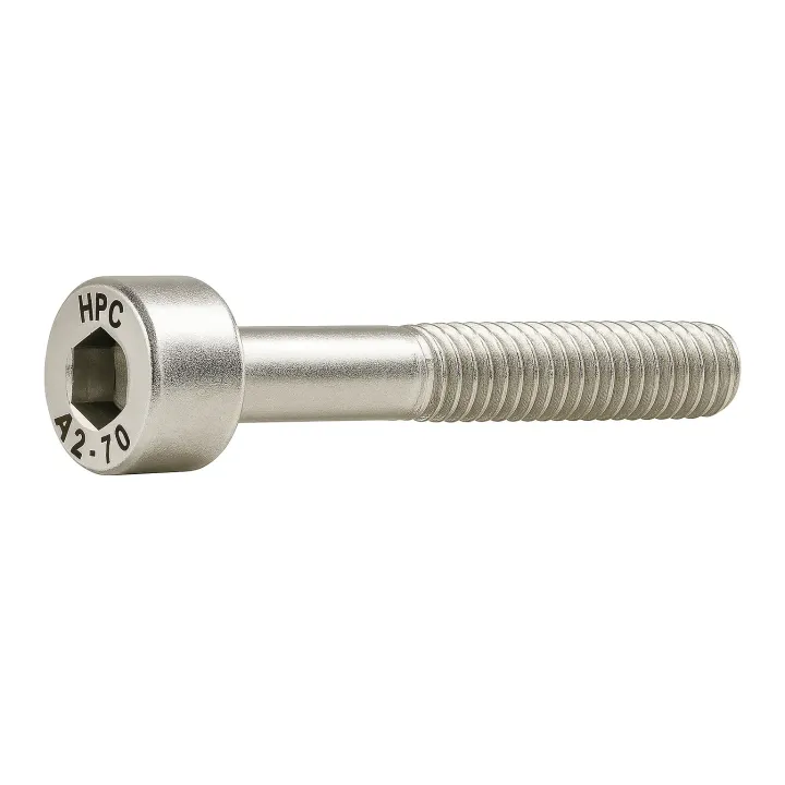 1 Vis cylindrique six pans creux CHC DIN 912 Inox A2. vue