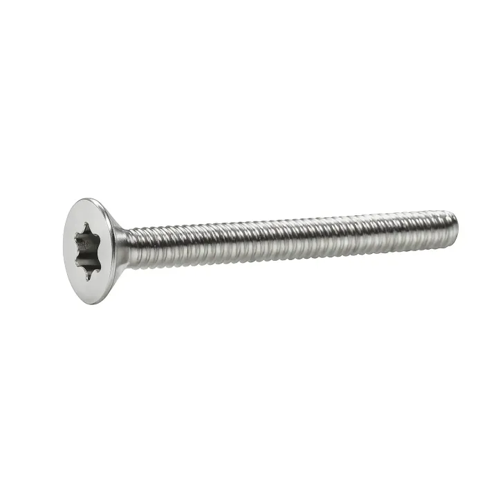 2 Vis fraisee 6 lobes DIN 965 Inox A2 vue