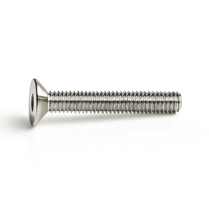 2 Vis fraisee six pans creux FHC DIN 7991 Inox A4.vue