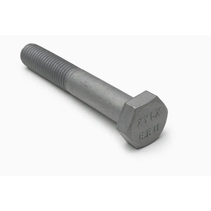 1 Vis hexagonale TH Filetage Partiel Classe 8.8 galvanise … chaud. vue