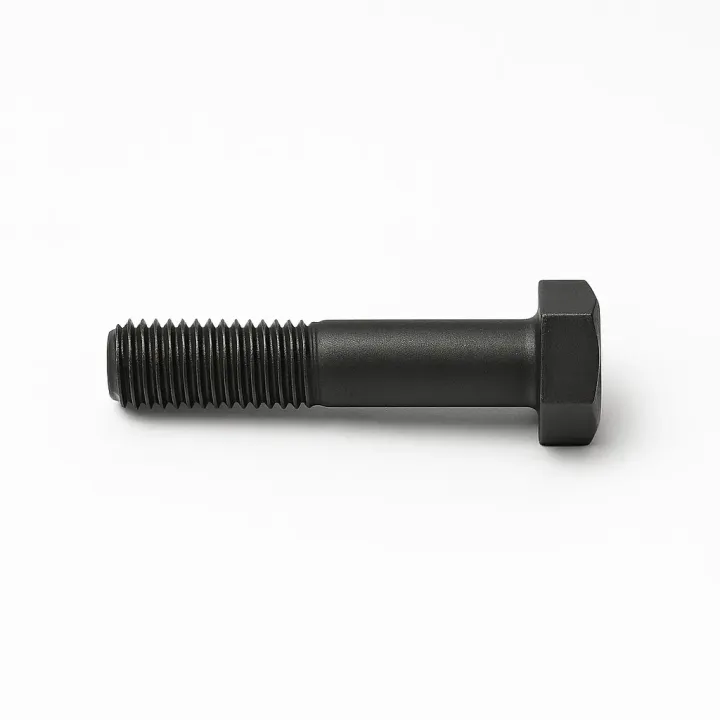 2 Vis hexagonale TH Filetage Partiel Classe 8.8 Brut vue