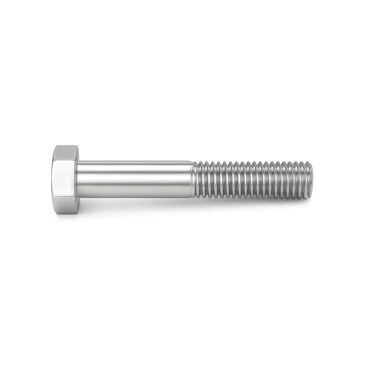 2 Vis hexagonale TH Filetage Partiel Inox A4 vue