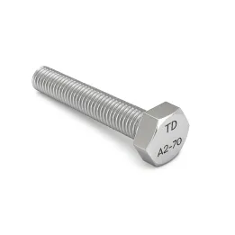 1 Vis hexagonale TH entierement filetee DIN 933 Inox A2 vue