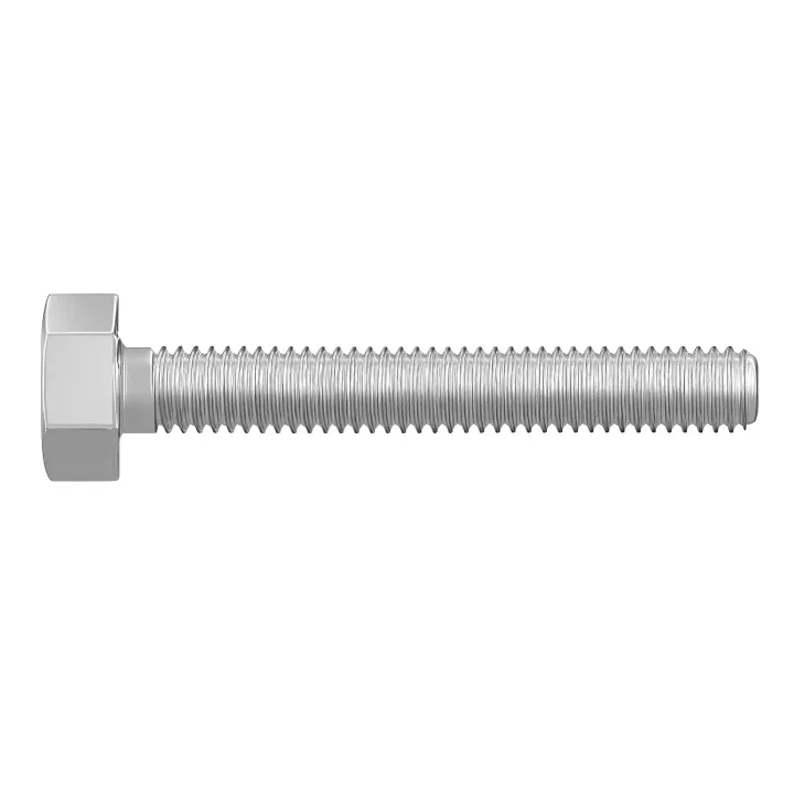 2 Vis hexagonale TH entierement filetee DIN 933 Inox A4 vue