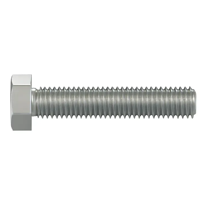 2 Vis hexagonale TH entierement filetee DIN 933 Inox A2 vue