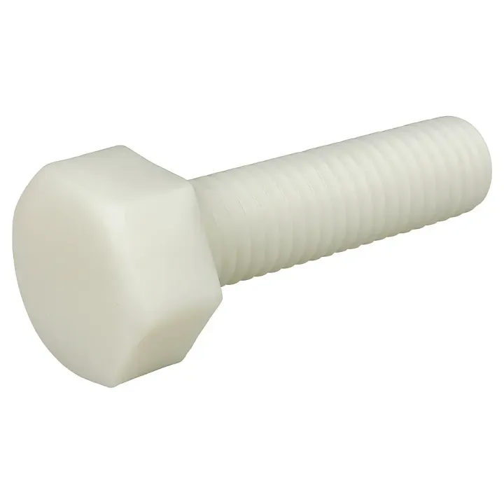 1 Vis hexagonale TH entierement filetee DIN 933 Nylon vue