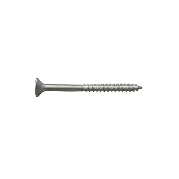 2 Vis pour agglomere fraisee partiel empreinte Pozidrive vue