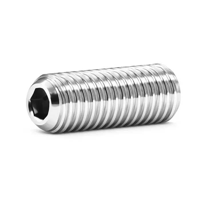 1 Vis sans six pans creux STHC DIN 916 Bout cuvette Inox A4. vue