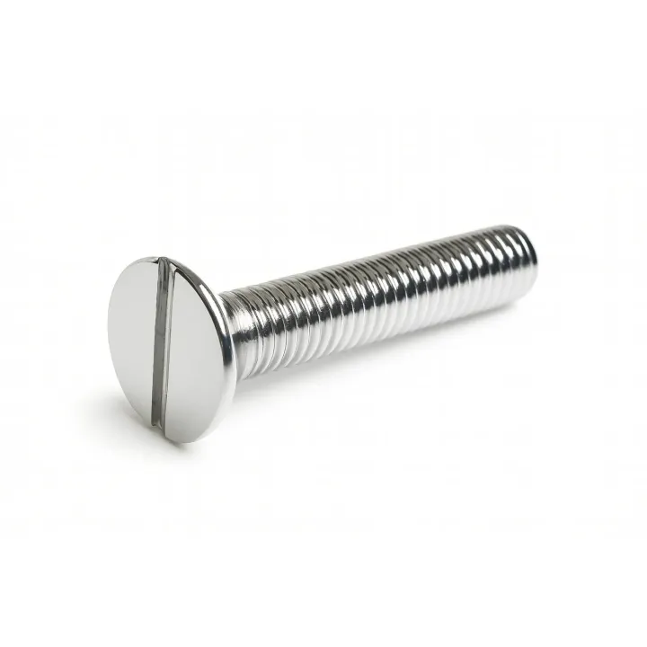 1 Vis fraisee fendue DIN 963 Inox A4 vue