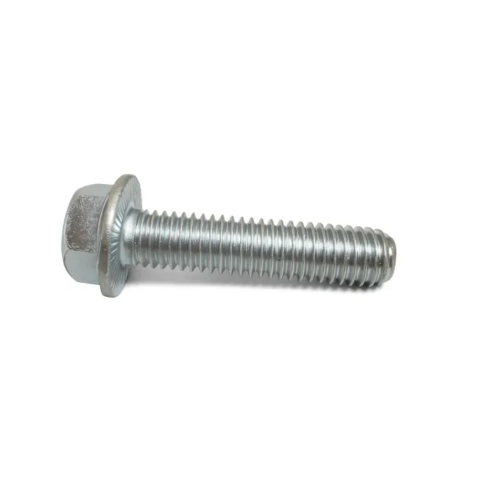 2 Vis hexagonale TH a embase Classe 10.9 zingue. vue