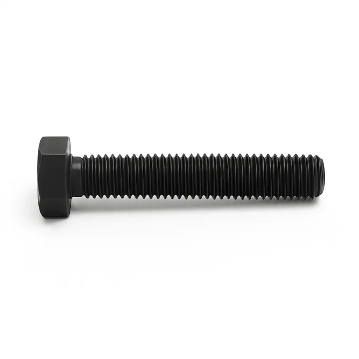 2 Vis hexagonale TH entierement filetee DIN 933 Classe 10.9 brut.vue
