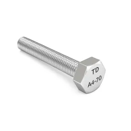 1 Vis hexagonale TH entierement filetee DIN 933 Inox A4 vue