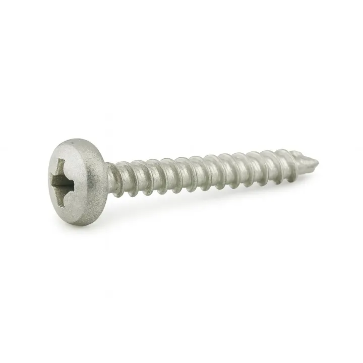 1 Vis auto perceuses cylindrique empreinte Phillips vue