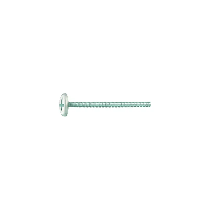 2 Vis poelier NFE 25129 Acier zingue vue