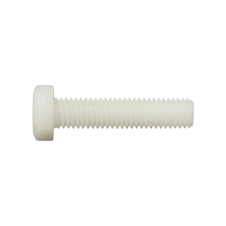 2 Vis hexagonale TH entierement filetee DIN 933 Nylon vue