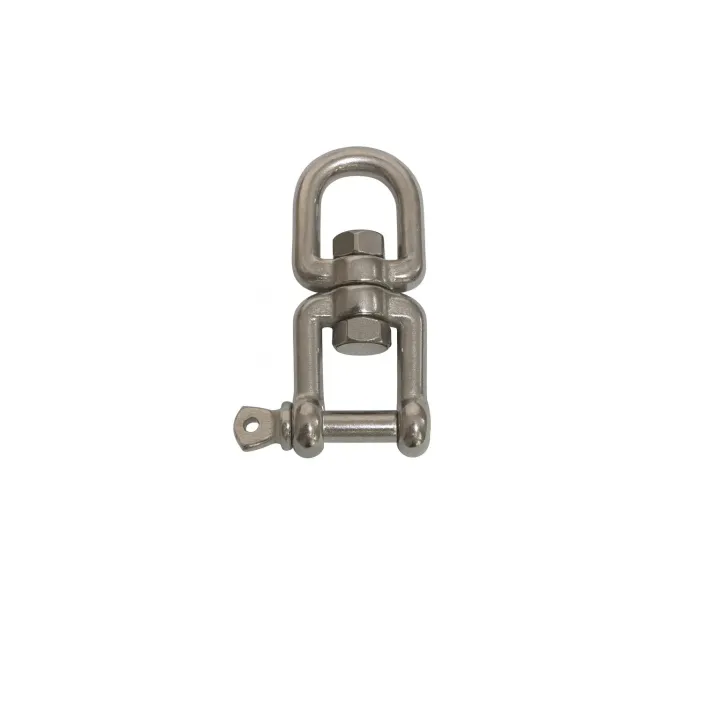 1 Emerillon anneau + manille Inox A4 vue