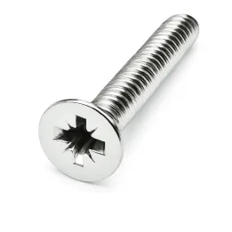 1 Vis auto taraudeuses fraisee Pozidrive DIN 7500 MZ Inox A2. vue