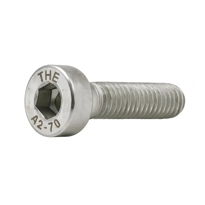 1 Vis CHC basse avec trou de guidage DIN 6912 Inox A2. vue