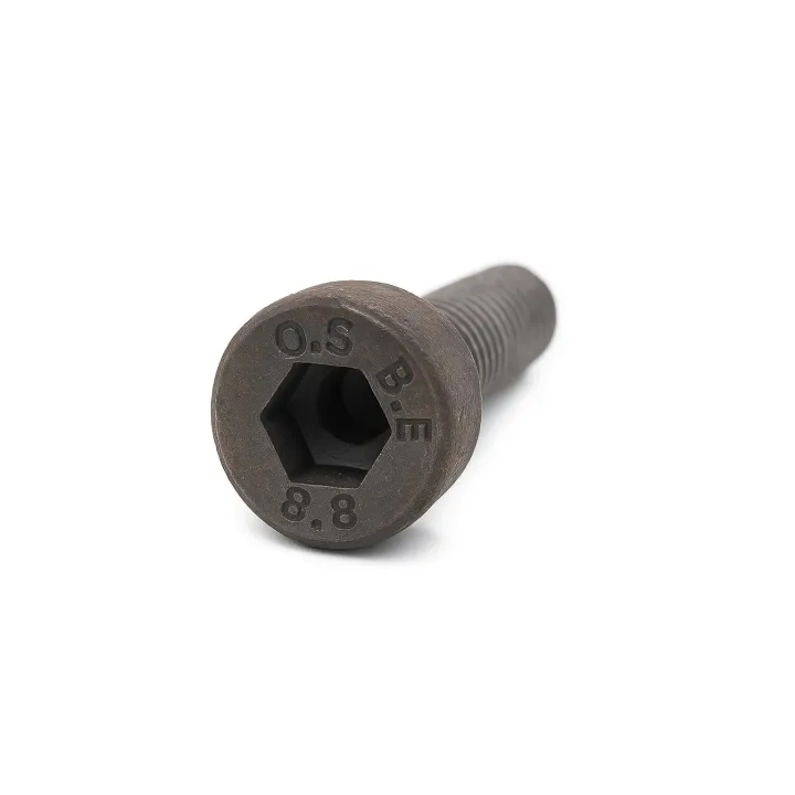 1 Vis CHC basse avec trou de guidage DIN 6912 Classe 8.8 brut. vue