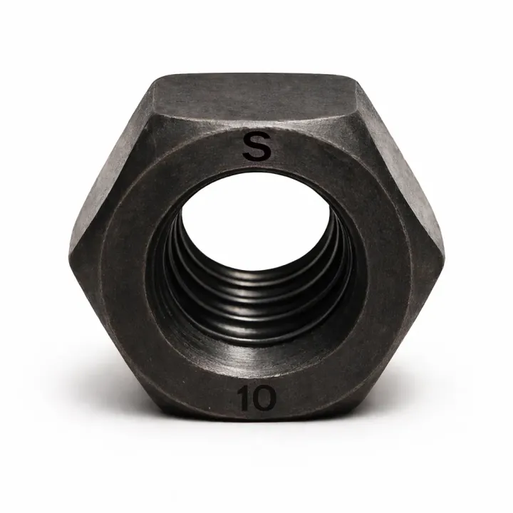 Ecrou hex. (Pas fin) M12 - Pas 150 - Classe 10 - Écrous pas fin